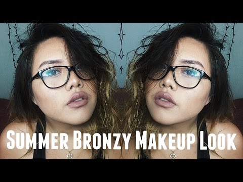 Summer Bronzy Makeup Look