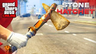 How To Unlock The STONE HATCHET In GTA 5 Online! (Stone Hatchet Locations Guide)