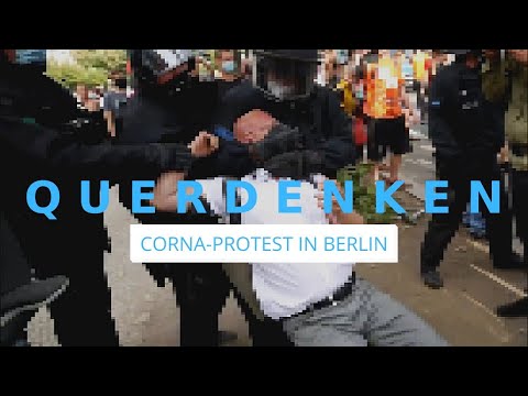 Corona Demo Berlin - Querdenken am rechten Rand