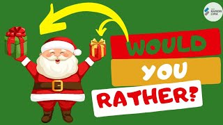WOULD YOU RATHER? MERRY CHRISTMAS - PE AT HOME ACTIVITIES FOR KIDS - ONLINE CLASS - PROF RAMON LIMA