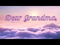 A Letter To Heaven Dear Grandma