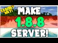 How to make a Minecraft server! | EASIEST WAY ...