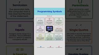 Programming Symbols #programming #coding #programmer #python #developer #javascript #symbols