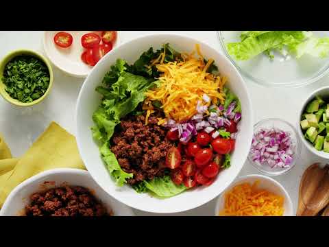 Taco Salad with Simple Dressing