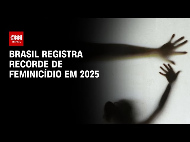 2025 registra recorde de feminicídios com 4 mulheres mortas por dia no país | CNN NOVO DIA