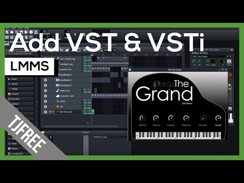LMMS | How to Download and Use VST and VSTi Instruments