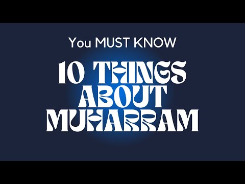What Happened on 10 Muharram—08 Important Events #muharram2022 #ashura #10muharram