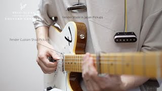 Everyone thinks about it at least once. I installed Fender Custom Shop pickups on a Fender Japan.