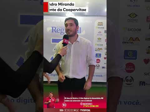 Conversamos com Alessandro Miranda, presidente da Coopervitae de Nova Resende/MG.