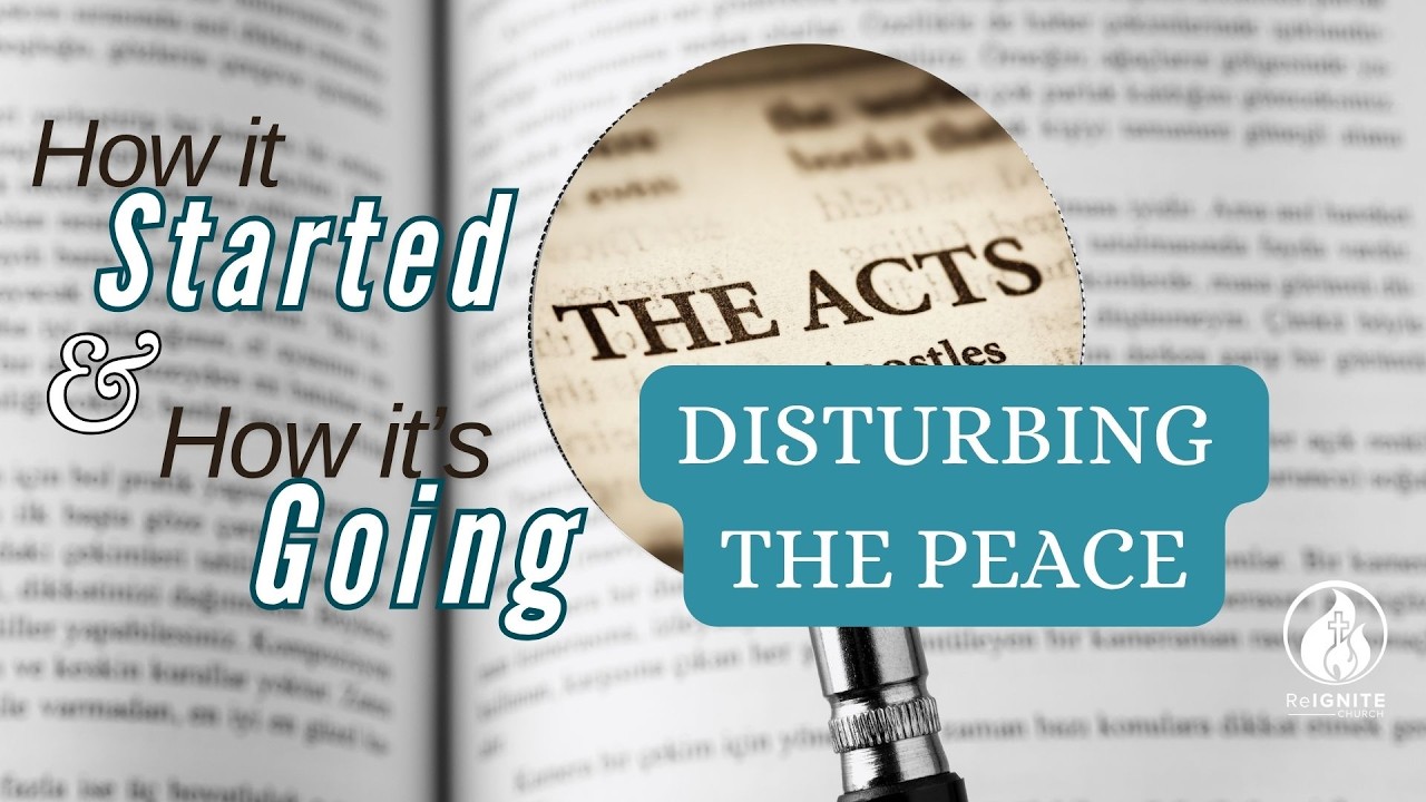 ReIGNITE Church - DISTURBING THE PEACE - Sunday, April 12,, 2026