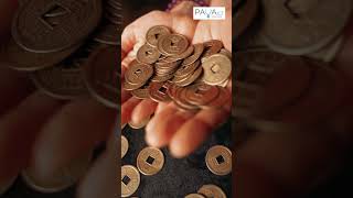 Čínská mince pro štěstí - 100 ks