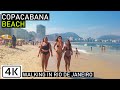 Walking On Copacabana Beach Rio De Janeiro Brazil 4K UHD 2020