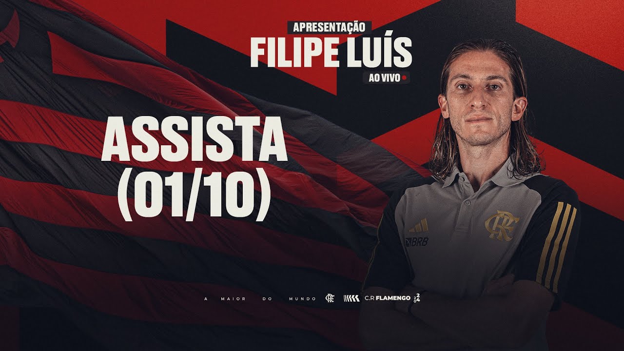 Apresentação Filipe Luís - AO VIVO - 01/10