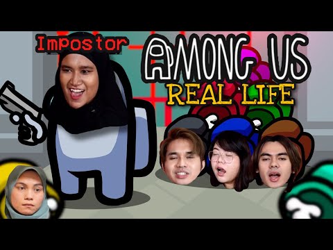 AMONG US VERSI REAL LIFE FT. RATU FARAH DIVA TIKTOK FAMOUS!