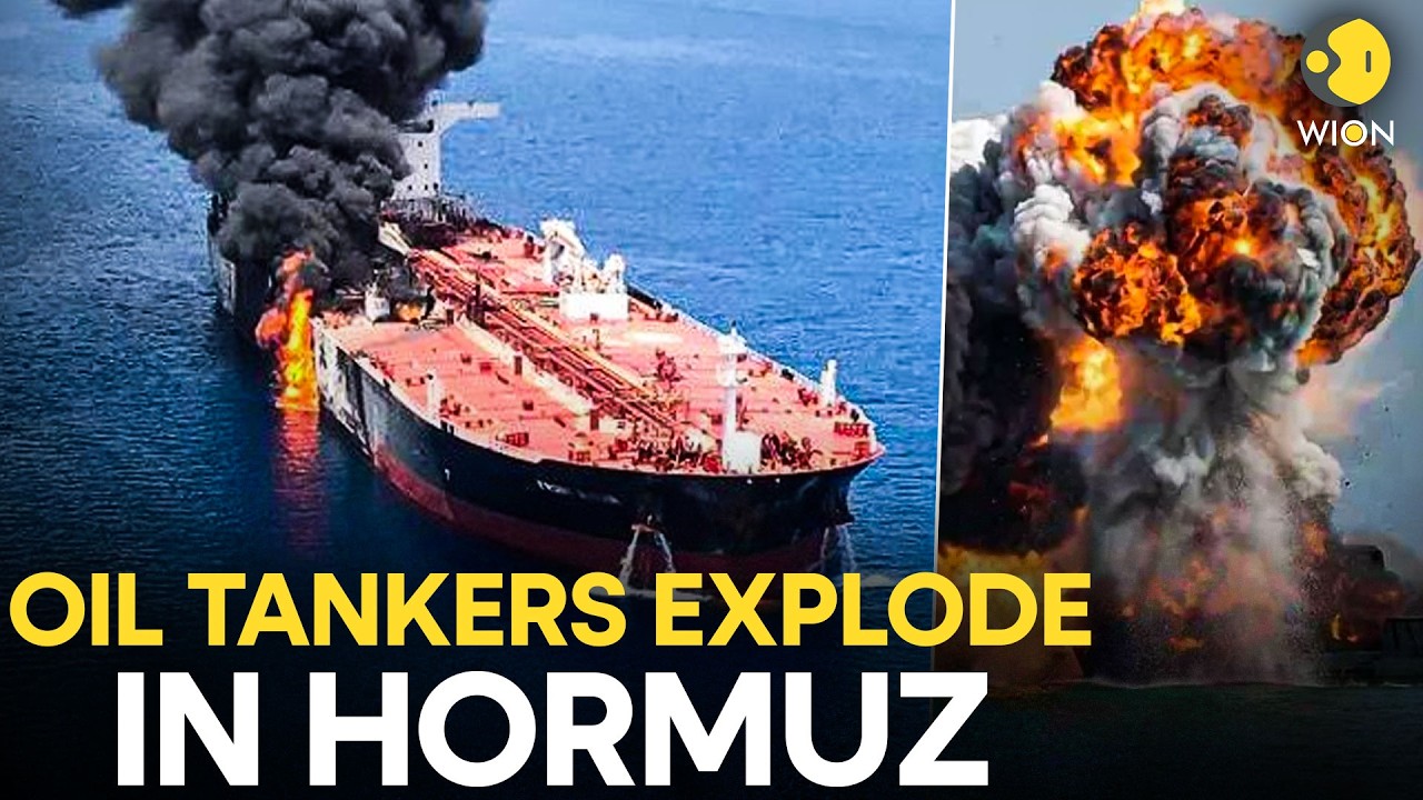 US-Iran War: Oil Tanker EXPLODES In Strait Of Hormuz, Middle East On Alert | Originals