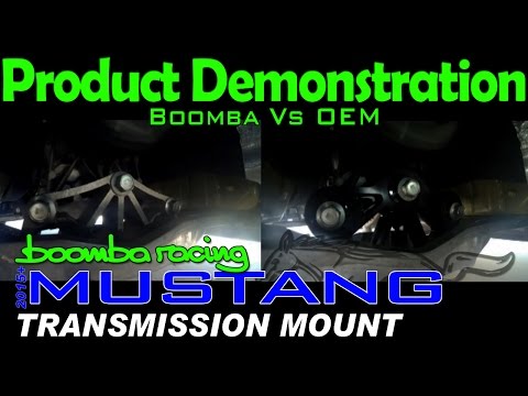 Boomba Vs OEM | Transmission Mount for '15+ Ford Mustang