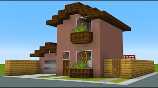 How To Make a Street House In Minecraft | How To Build a City Block By Block