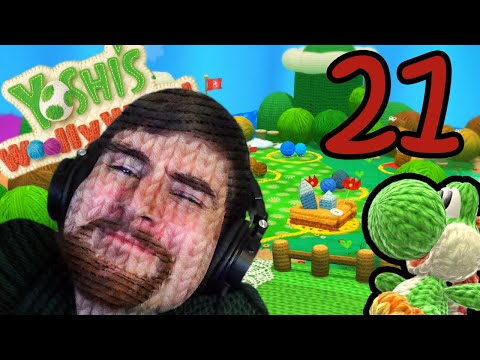 Sky Poop! - Let's Play Yoshi's Woolly World - Part 21