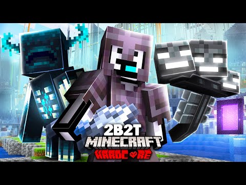 I Survived 100 DAYS on 2b2t. Here's What Happened