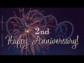 2nd Wedding Anniversary Wishes