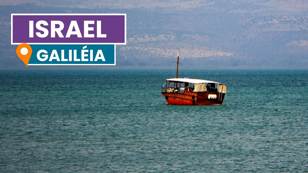 UM DIA nas TERRAS em que JESUS ANDOU - Galiléia - ISRAEL l Vlog l Ep.8