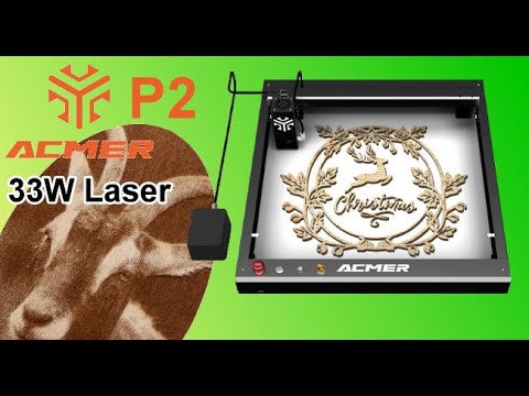 ACMER P2 - 33W Laser - The laser circular saw!