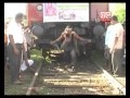 Sri Lankan Strongman Pulls 10 Train Carriages