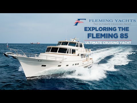 The Ultimate Cruising Yacht: Fleming 85 Enclosed Bridge Tour