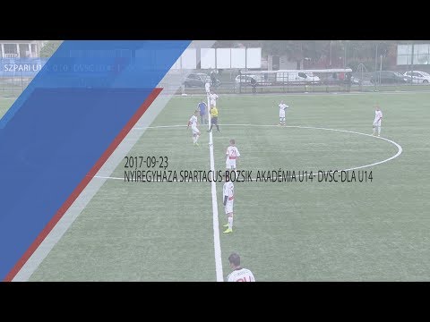 U14 I. o. 09.23. Nyíregyháza Spartacus-BJLA – DVSC-DLA 0:2 (0:2) összefoglaló