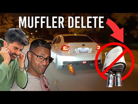 SHOULD YOU DELETE YOUR MUFFLER? - Subaru WRX MBRP Axle-Back Exhaust Install