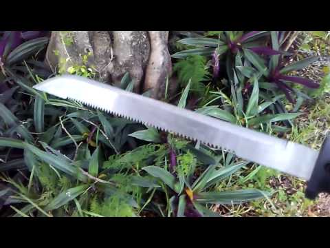 DANGEROUS DEFECTIVE MACHETE FROM HARBOR FREIGHT BEWARE