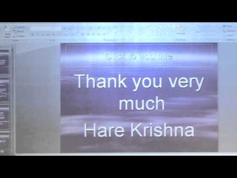 Seminar on "Grihastha Asharam" on Saturday October 15, 2011 Part 03