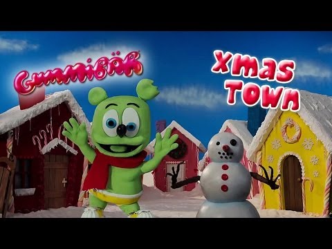 XMAS TOWN Gummibär CLAYMATION CHRISTMAS Video Gummy Bear