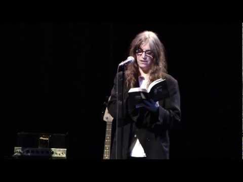 Patti Smith, Reading from 