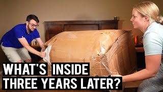 Unboxing a Bed After Three Years! - WHAT'S INSIDE?