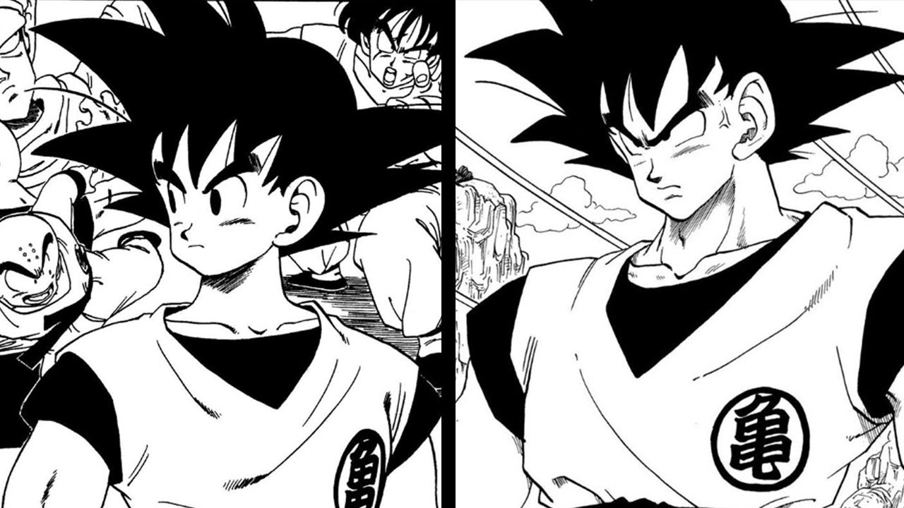 A Evolução da Arte de Dragon Ball