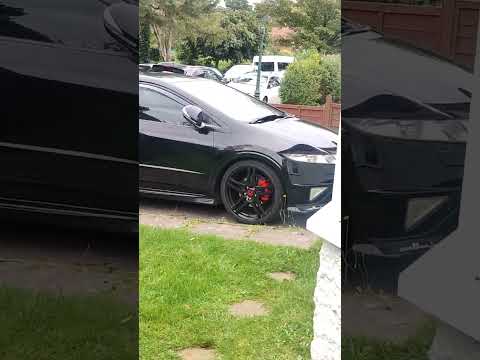 Honda Civic FN2 full alloy refurbishment & Calipers painted