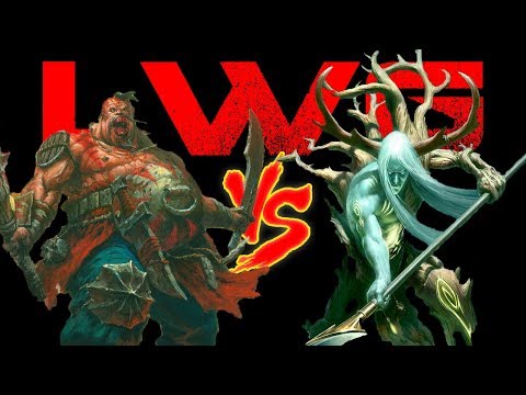 LWG: Ogor Mawtribes vs Sylvaneth - 2000 point Age of Sigmar Battle Report