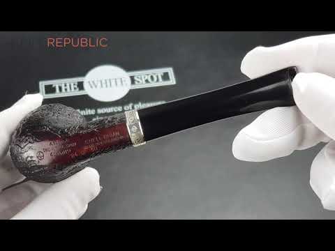 Dunhill - The White Spot Limited Edition Pfeifen Art Deco Shell Briar Einzelstück 24/50 (Jhg. 2...