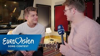 Gregor Hägele kann auch Drama, wenn nötig | Interview  | Eurovision Song Contest