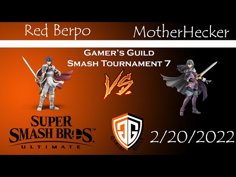 Gamer's Guild Smash Monthly 7 - Red Berpo (Marth) vs MotherHecker (Lucina)