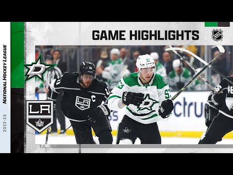Stars @ Kings 1/19 | NHL Highlights 2023