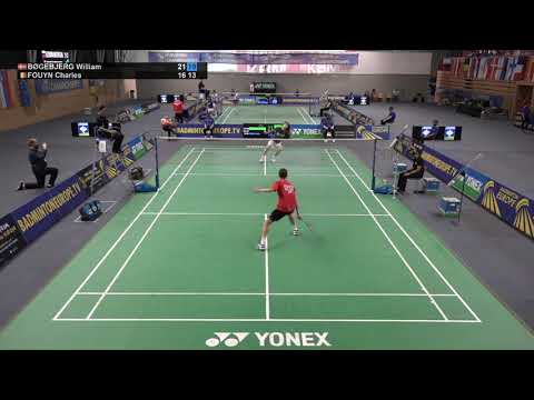 Match point - William Bøgebjerg vs Charles Fouyn - MS, SF, EU17C21
