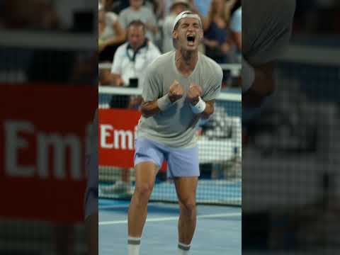Terence Atmane’s emotional celebration after making first career Masters 1000 quarterfinal #tennis