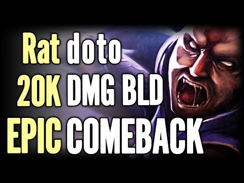 MIRACLE RAT DOTO COMEBACK EPIC GAME vs ALOHADANCE DOTA 2