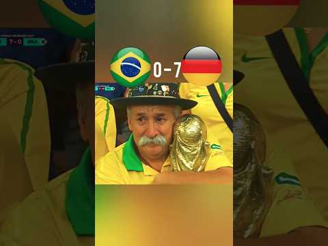 The Biggest Football Disgrace in World Cup History – Brazil 7-1 Germany#shorts #football