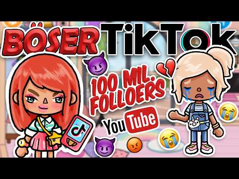 ⭐️ THE EVIL TIKTOK STAR ⭐️ CINEMA FILM EXTRA LONG 🎥 TOCA BOCA STORY GERMAN *all parts