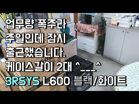 생방송 3RSYS L600 블랙 / 화이트 케이스갈이 작업
