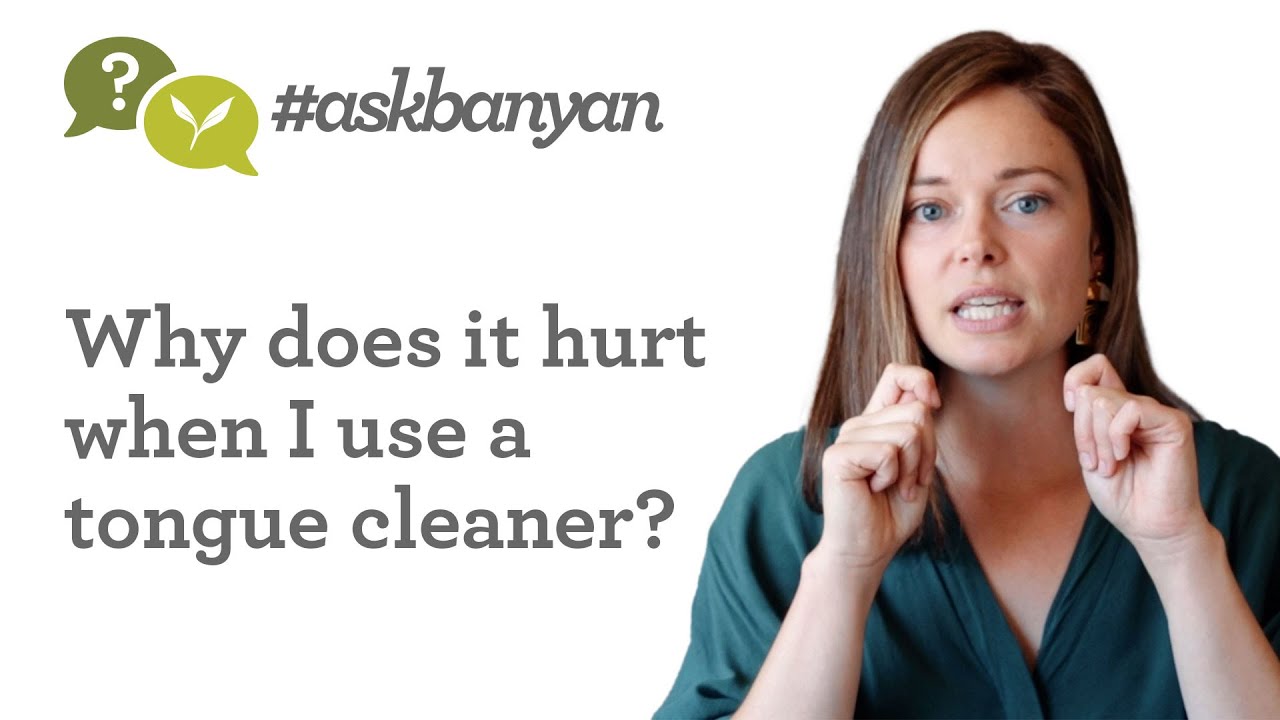 Why Does Using a Tongue Scraper Hurt My Tongue? | Ayurveda Q&A | #AskBanyan - YouTube