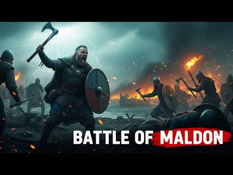 Vikings vs Anglo-Saxons: 991 AD Battle of Maldon —The Warriors Who Died for Honor |History For Sleep